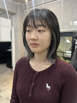 サクラ 岐阜(SAKURA)&nbsp;インナーカラー　シルバーグレー