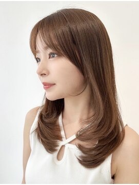 ロンドアヴァントゥス 池袋(Lond aventus) 韓国レイヤー/韓国風/ボブ/髪質改善/黒髪/ブリーチなし〔池袋〕