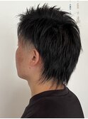 ショートウルフヘアー