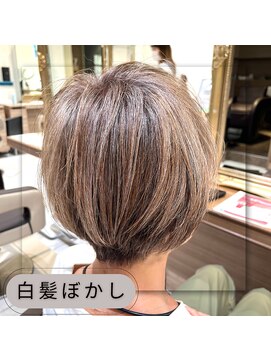 アッシュ 中山店(Ash) 【家郷担当限定】白髪ぼかし
