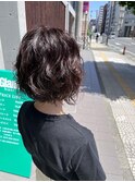 ボブパーマ癖毛風パーマ