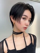 ラルユー 金山(LallYou)&nbsp;耳かけショートボブ/30代/40代/50代/チェリーブラウン