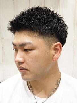 ヘアーアンドグルーミング ヨシザワインク(HAIR&GROOMING YOSHIZAWA Inc.) メンズビジネスショートフェードカットバーバー理容室爽やか