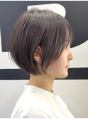 東静岡ショートボブくびれショートイルミナカラー顔周りレイヤー