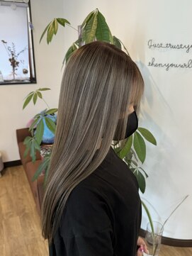 アチェロプラス 幸手店(acero+) 明るめハイライト