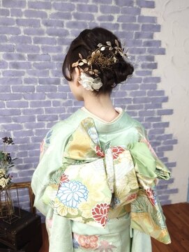 びゃんびゃん 江端店 成人式スタイル/ヘアアレンジ/アレンジスタイル/小顔ヘア