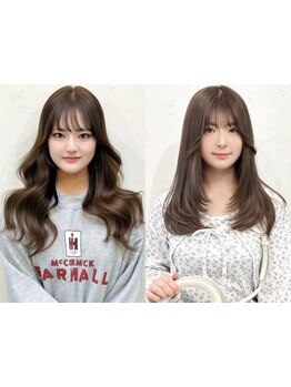 【新宿駅西口すぐ!】トレンドの韓国風の美髪スタイルが大好評★人気の髪質改善もお任せ！