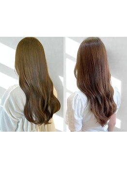 【半個室/川越駅3分】ダメージレスにこだわったカラー・ブリーチ技術で理想のカラーも艶たっぷりに叶う♪