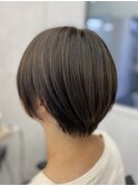 収まり抜群ショートカット