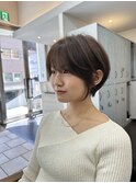 20代30代40代丸みショートショートボブ