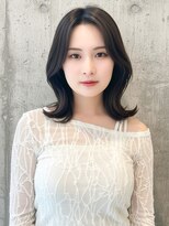 ニューヨークニューヨーク ピオレ姫路店(NYNY)&nbsp;くびれミディアムヘア×透明感暗髪