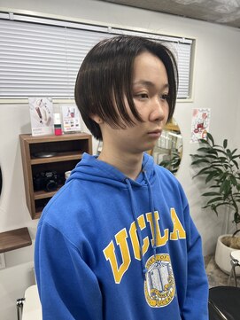 バブルス 溝の口(BUBBLES) センターパート/メンズカット【BUBBLES溝の口】