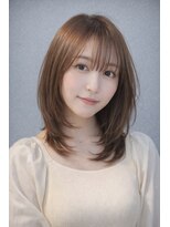 レム 仙台店(L.E.M) 【王道前下がりボブ/艶感カラー】