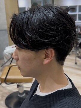 レイズ 名古屋(RAYS) ニュアンスパーマ毛流れセンターパート h