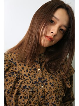 ヌークバイラヴェスト 四日市(neuk by lovest) 【neuk服部】髪質改善前髪なしロング/ピンクベージュも可