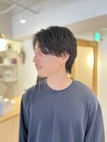 ソイクフ 四条大宮店(SOY-KUFU)&nbsp;MEN’SHAIR20代30代40代刈り上げセンターパートニュアンスパーマ