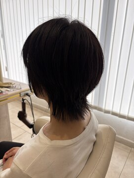 アッシュ 仙川店(Ash) 30代40代50代ウルフボブレイヤーハッシュショートシャギー