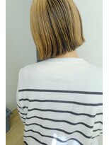 ニコ ヘアー(nico hair) ぱつっとボブアンブレラカラー