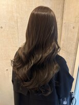 ロッカヘアエジェ(ROCCA hair eje.) 柔らか質感のナチュラルロングココアベージュ