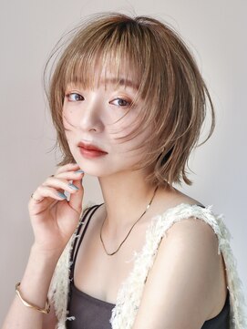 シスタ(SISTA) ハイトーンシャギーボブ似合わせカット顎ラインボブ谷ひより/7