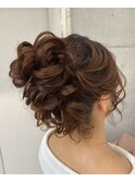 ルーズアップヘア
