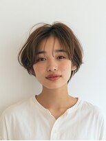 ロディーナ 大口 新子安(rodina) ダークパープル/ナチュラルショート/ミルクブラウン/夏/大口子安