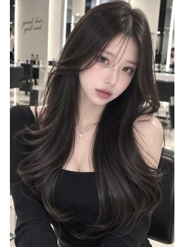 ガルボ ヘアー(garbo hair)の写真/韓国風レイヤーカットで叶える♪似合わせ×再現性で毎日可愛い理想のスタイルへ