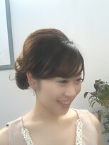 ヘアーアンドメイク ミサホ(hair&make MISAHO)&nbsp;結婚式のおよばれスタイル