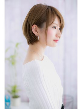 ミック ヘアアンドビューティー 大山店(miq  Hair&Beauty) 耳かけガーリー◎フェミニン大人ボブb