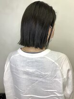 オーストヘアー リュウール(Aust hair Lueur)&nbsp;大人かわいい切りっぱなしボブ×ブルージュ　K