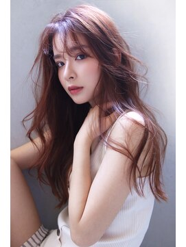 ブラン 梅田(Blanc) 【Blanc/梅田】チェリーピンク/ピンクブラウン/ ロングhr