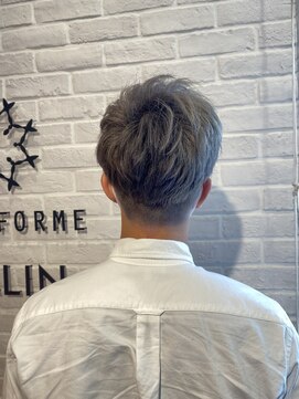 ビューティー エールフォルム 浜松有玉店(BEAUTY YELLFORME) メンズ　アッシュグレージュ