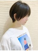 【morio札幌】札幌ショート　大人かわいい黒髪ショートボブ