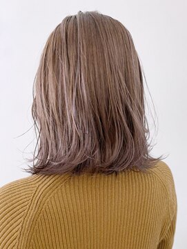 アイティーバイアルバム 藤沢店(IT by ALBUM) ベージュボブ_ミニウルフテラコッタくすみブルー_ba325411