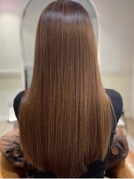 サプリ 西荻窪店(Sapuri) 明るめの髪にも、ダメージ予防の薬剤調合でツヤツヤに