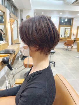 ニューラインギンザ(New-Line 銀座) 束間丸みショート［金子涼］