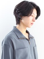 ガリカ(Gallica kinshicho)&nbsp;ワンカールパーマ・ツヤアップバングメンズ束感ショート