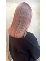 ルーツ(Roots)&nbsp;goro ピンクシルバー/ホワイトピンク/ハイトーンカラー/艶カラー