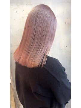 ルーツ(Roots) goro ピンクシルバー/ホワイトピンク/ハイトーンカラー/艶カラー