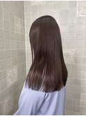 ロングチョコレートブラウン