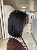 暗髪グレージュ(^^)