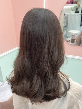 ガーランド(Girland) 【girland】チョコレート カラー 韓国風/レイヤーカット