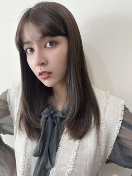 コート 表参道(Cote) くびレイヤーエモージュ前髪マチルダボブインナーグレージュ