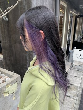 エニーテラス(Eny Terrace) 【イヤリングパープル earring purple】