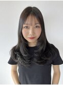 韓国風レイヤーカット