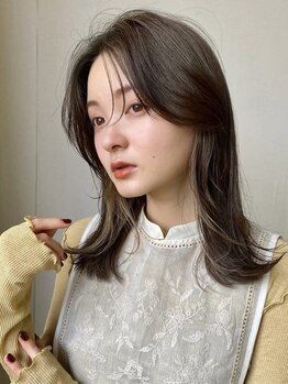 シア 表参道(SHEA.)の写真/《*心地よい暮らしと髪と人*》伸ばし途中のスタイルも顔周りの少しのカットでイメージチェンジ♪[表参道]