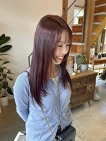 シモンズ ヘアー(SHIMONS HAIR) ボルドーカラー