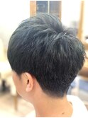 大人のメンズ刈り上げショート