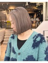 マーケット(MARKET)&nbsp;ボブ　ハイトーン　ベージュ