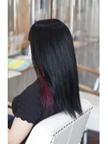 ヘアーメイク ラピス(hair make Lapis)&nbsp;美髪ブラック＆ピンクヘアー/デザインカラー